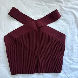 Babaton crop top. Size M